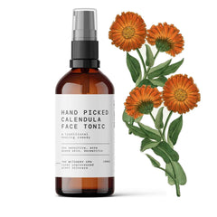The Witchery CPH Calendula Face Tonic, brown spray bottle, 100ml, white background, skin care