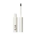 ILIA In Frame Brow Gel in weißer Tube mit Bürste auf weißem Hintergrund, Augenbrauenpflege