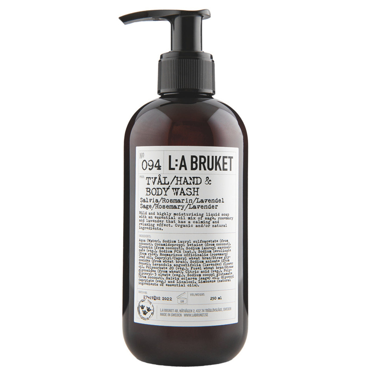 No. 094 Tval/hand & Body Wash