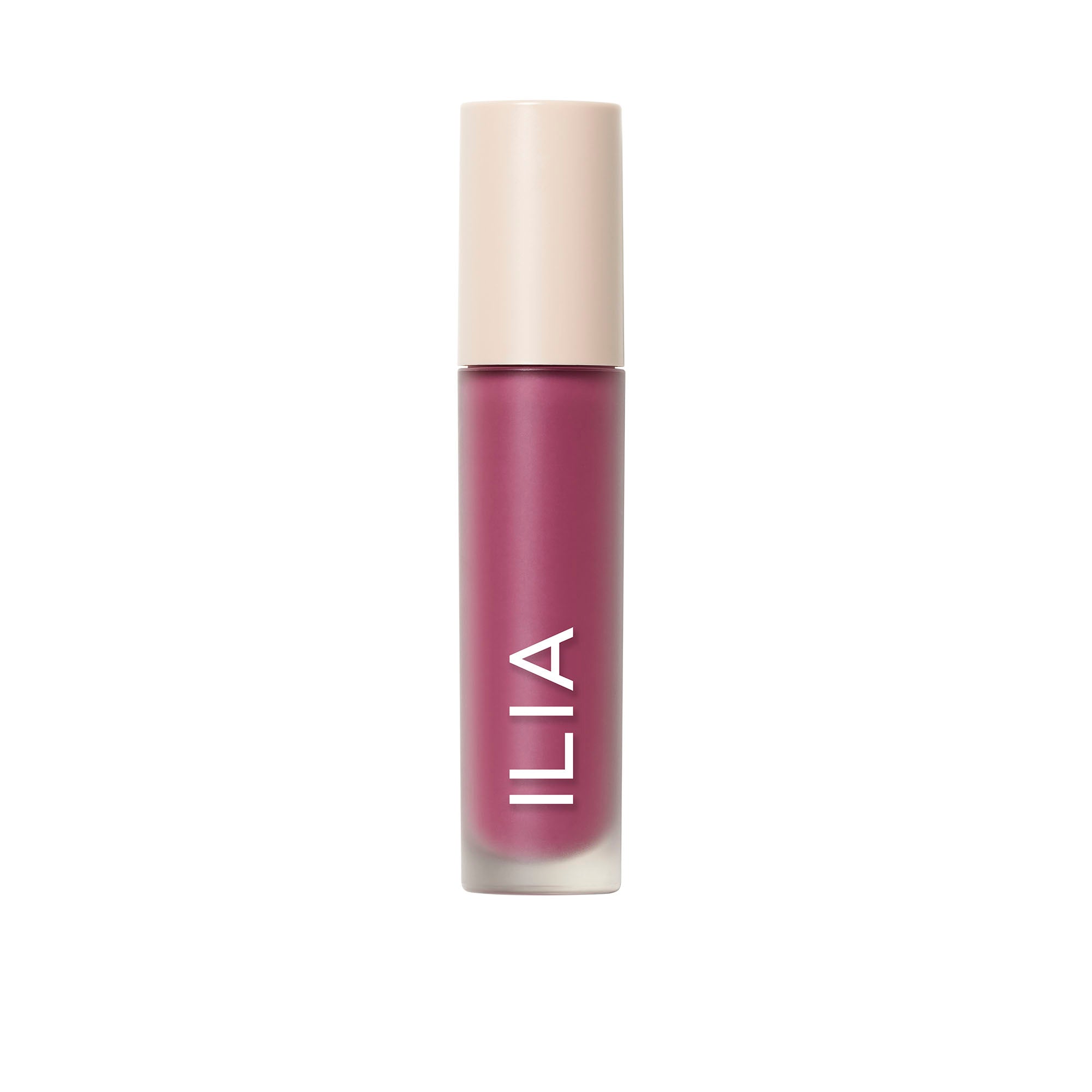 ILIA Overglaze Hydrating Lip Gloss mit beigem Verschluss auf weißem Hintergrund, Lippenpflege