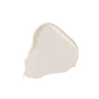 Texture of Nährende Augencreme as a creamy white swatch on white background, skin care