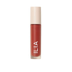 ILIA Overglaze Hydrating Lip Gloss mit beigem Verschluss auf weißem Grund, Lippenpflege