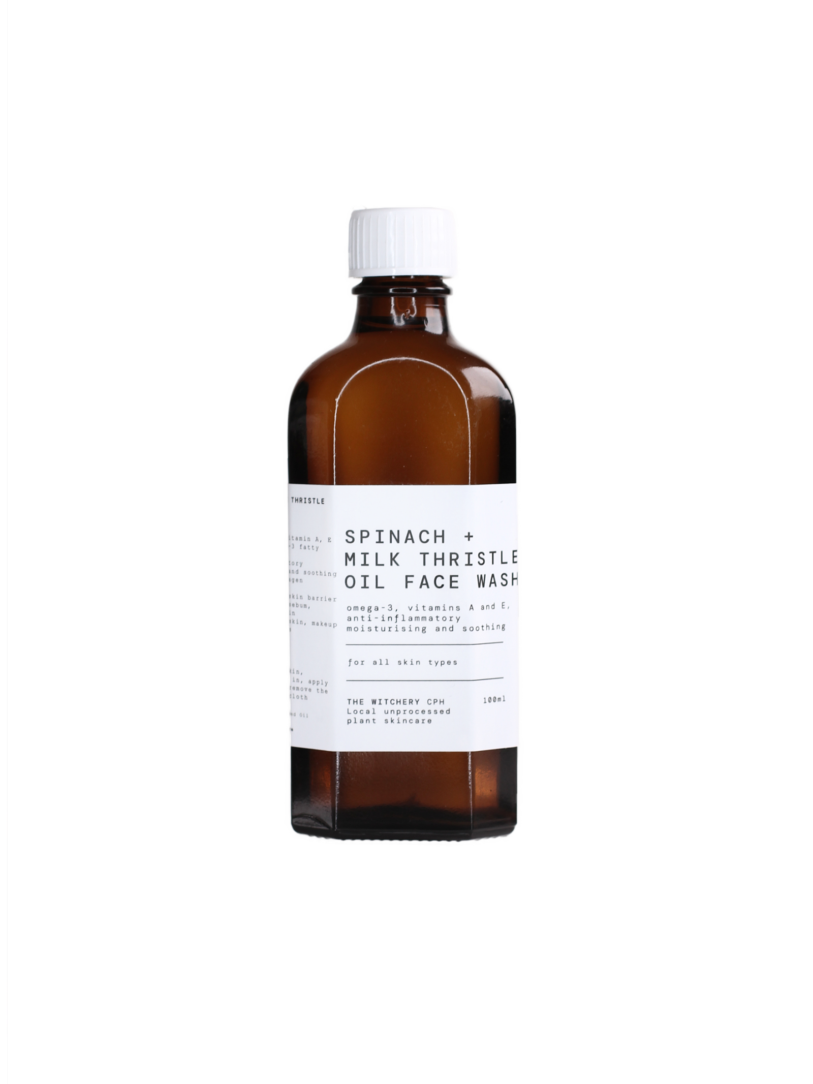 Spinach + Milk Thistle Oil Face Wash