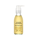 Susanne Kaufmann Deep Cleansing Oil in einer durchsichtigen Flasche mit weißem Pumpspender auf weißem Grund, Hautpflege