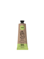 Yope nährende Handcreme mit Karamell und Pistazie in einer Tube.