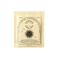 Cosmic Alchemy Dealer Toasted Coconut – cremefarbene Beutelverpackung 20g, schwarze Schrift, weißer Hintergrund – Gesundheit