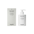Jorgobé Niacinamide Body Lotion – white bottle with pump dispenser, 300 ml, white background – body care