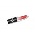 Woop Woop Lipstick – black tube, red bullet, clear cap, white background – lip care