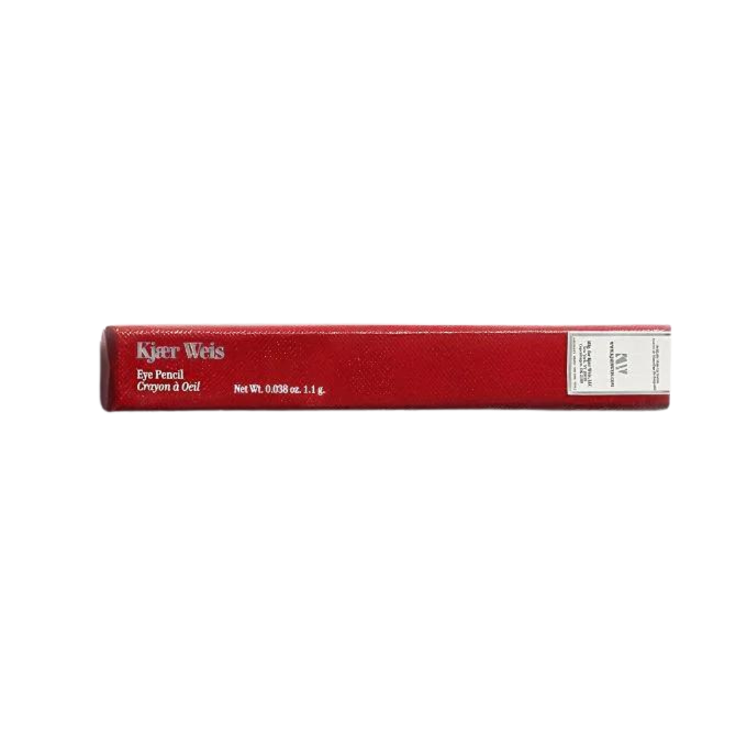 Kjaer Weis Eye Pencil Bright – roter Stift 1.1 g, weißer Hintergrund – Augen-Make-up