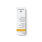 Dr. Hauschka Melissa Day Cream – 5 ml sample size, white box with gold stripe, white background – skin care