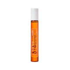 KORRES Black Pepper Eau de Toilette Roller – orange glass bottle 10ml, white cap, white background – perfume