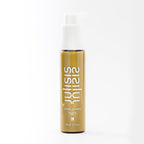 Sisley Silver Cream Night – golden bottle 50ml with white pump, white background – skin care
