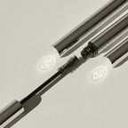 Holi(lash) Growth Mascara – durchsichtige Tube mit schwarzem Deckel, weißer Hintergrund – Wimpernserum