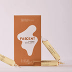 Fascent Crème Brûlante Eau de Parfum – 3x20ml Ampullen, braune Verpackung, weißer Hintergrund – Parfüm