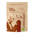 Chai Koffee von cosmic dealer – braune Standbeutelverpackung, koffeinfrei, weißer Hintergrund – Gesundheit & Wohlbefinden