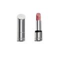 Kjaer Weis Lip Stick Mesmerize – pink lipstick in silver tube, white background – lipstick