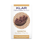 KLAR Cocoa Butter Soap – white box 100g, brown text, white background – skin care