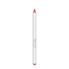 Kjaer Weis Lip Pencil Flush – weißer Stift mit rosafarbener Spitze, weißer Hintergrund – Lippenkontur
