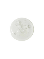 White texture of Body Wash on a white background for skin care.