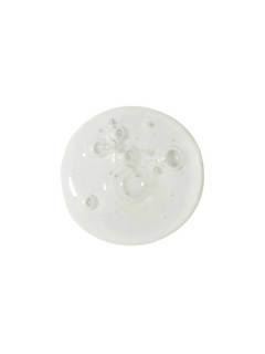 White texture of Body Wash on a white background for skin care.