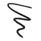 Black Eye Pencil – wavy line on white background – eye makeup
