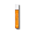 Lefko Eau de Toilette Roller – orangefarbene Glasflasche 10ml, weißer Deckel, weißer Hintergrund – Parfüm
