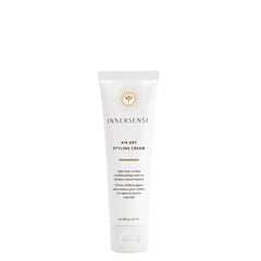 INNERSSENSE Air Dry Styling Cream – weiße Tube 59,1 ml, weißer Deckel, weißer Hintergrund – Haarpflege
