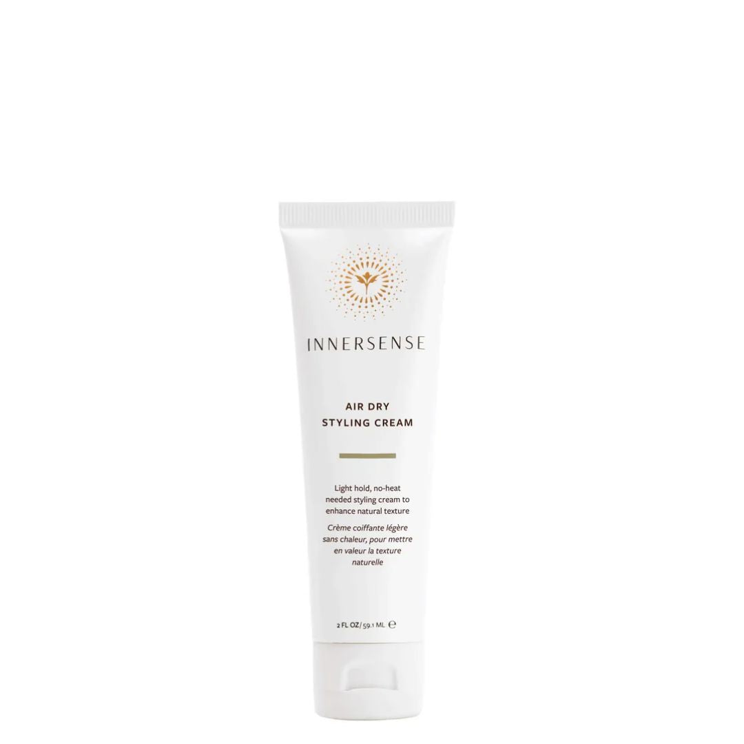 INNERSSENSE Air Dry Styling Cream – white tube 59.1ml, white cap on white background – hair care