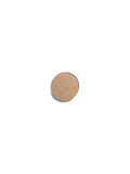 Eye Shadow Charmed Refill – golden eyeshadow in round metal pan, white background – eye makeup