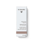 Dr. Hauschka Regenerating Intensive Oil Serum in white cardboard packaging for skin care.