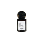 Rital Date Extrait de Parfum, dark brown 30ml glass bottle with spherical cap on white background, fragrance